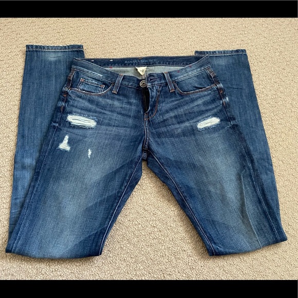 Banana Republic skinny distressed jeans - Picture 1 of 5